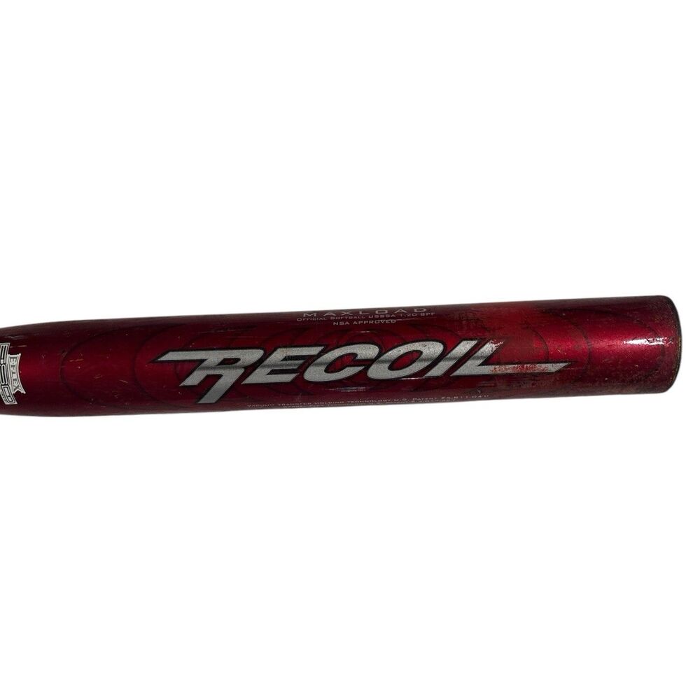 Miken Recoil MSRFA Balanced DFR 180 Softball Bat Size 34" / 26 oz Red - Picture 6 of 16